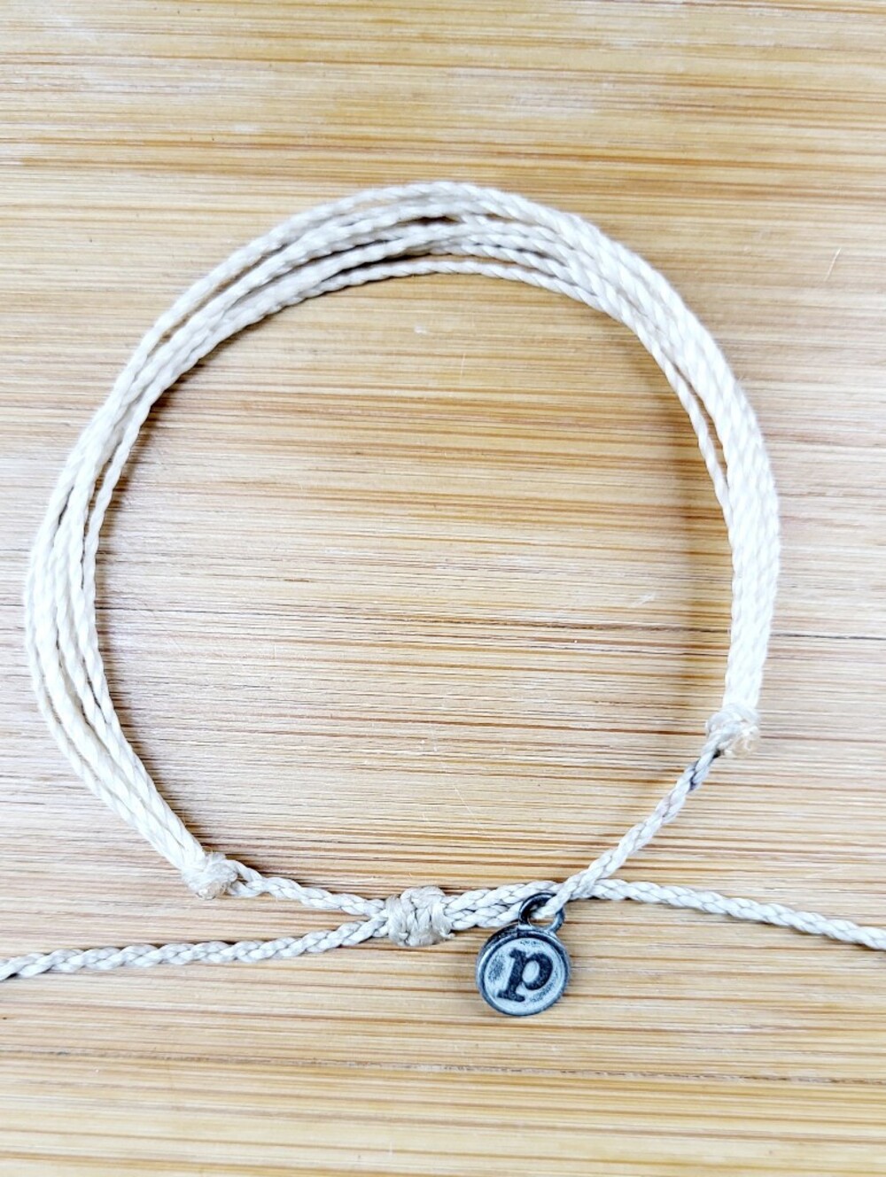 Pura Vida Solid Original Beige Beacelet
